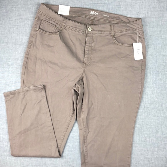 6P 8P 12P Style & Co High Rise Slim Leg Jeans - Picture 2 of 5